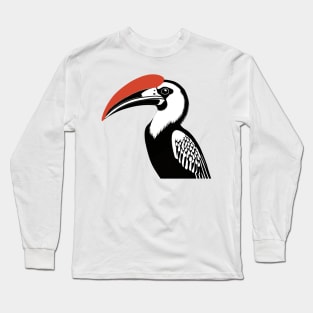 Hornbill Bird Long Sleeve T-Shirt